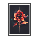 Abstract Rose 2 - Premium Framed Poster - #wall_art_masterpiece#