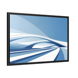 Azure Arch - Framed Canvas - #wall_art_masterpiece#