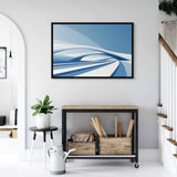 Azure Arch - Framed Canvas - #wall_art_masterpiece#