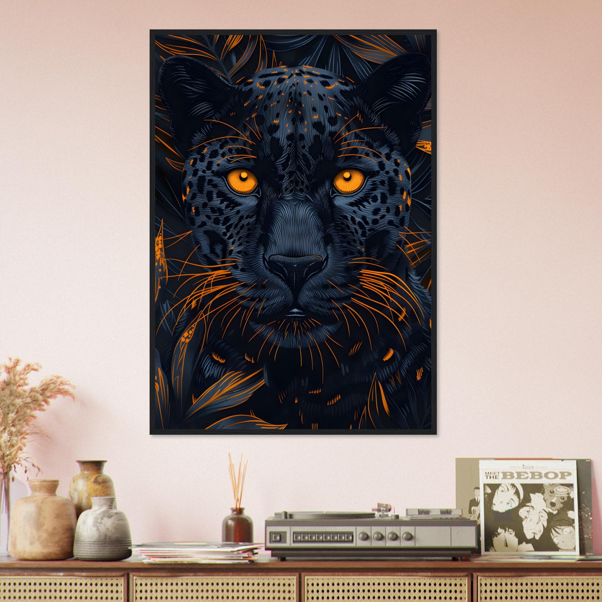 Panther - Premium Framed Poster - #wall_art_masterpiece#