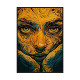 Abstract Art: A Transformation 01 - Premium Framed Poster - #wall_art_masterpiece#