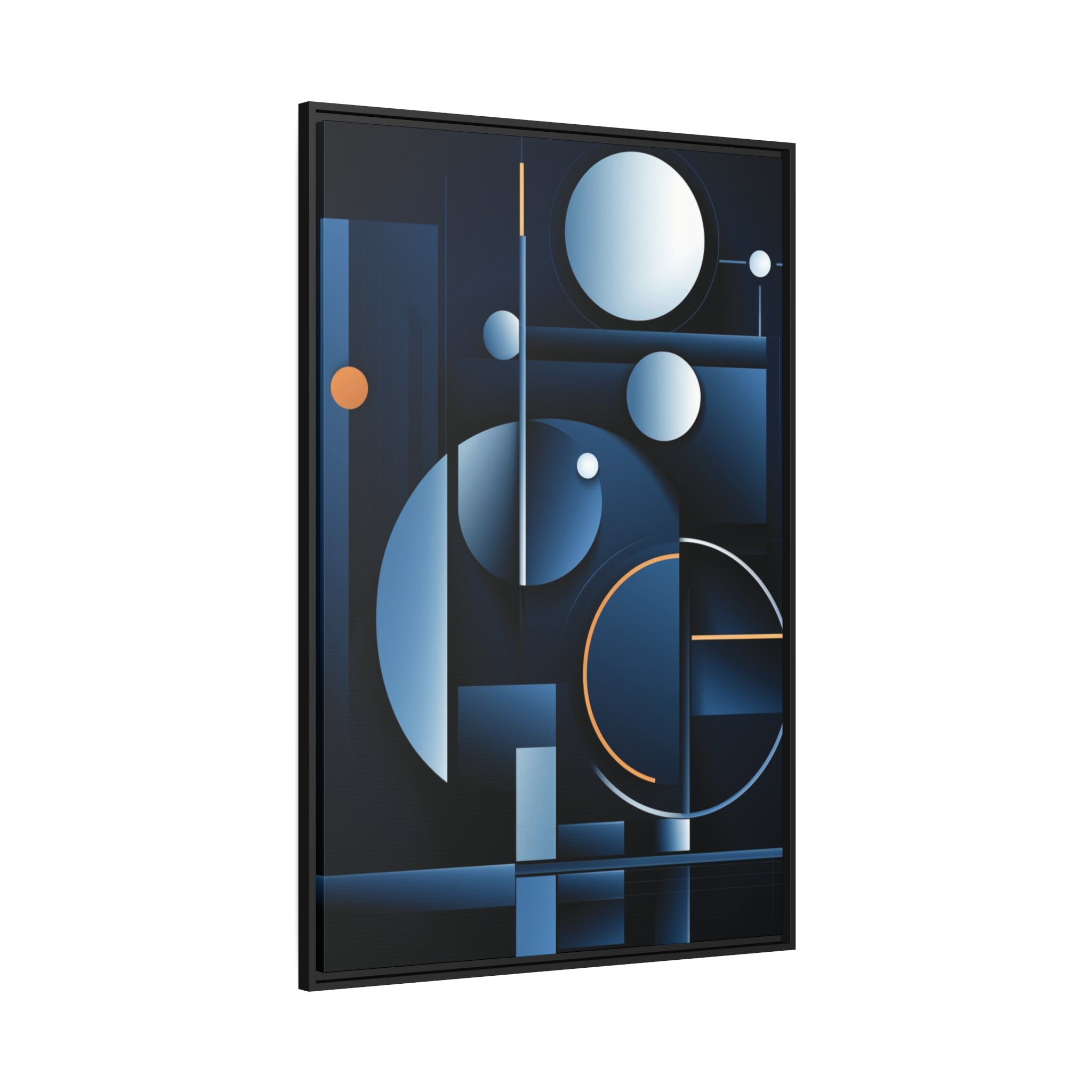 Abstract Geormetry 4 - Framed Canvas