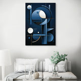 Abstract Geormetry 3 - Framed Canvas