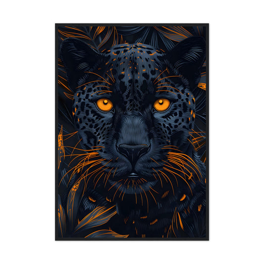 Panther - Premium Framed Poster - #wall_art_masterpiece#