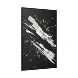 Abstract Art: Brush Stroke 1 - Framed Canvas