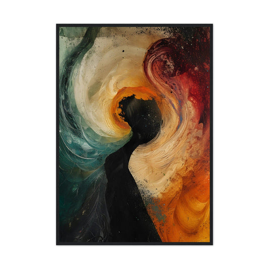 Dreaming in Colour - Premium Framed Poster - #wall_art_masterpiece#