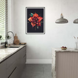 Abstract Rose 1 - Premium Framed Poster - #wall_art_masterpiece#