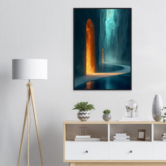 Surreal Art: Surreal Realm - Premium Framed Poster - #wall_art_masterpiece#