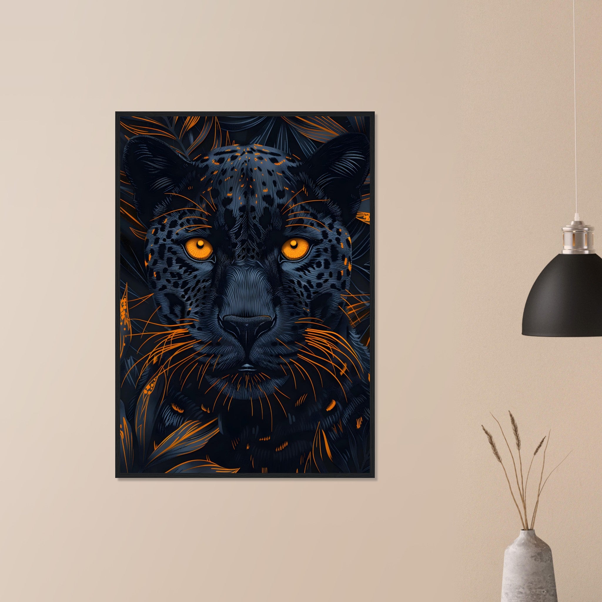 Panther - Premium Framed Poster - #wall_art_masterpiece#