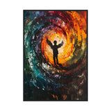 Surreal Art: An Angel In A Dream - Premium Framed Poster - #wall_art_masterpiece#