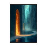 Surreal Art: Surreal Realm - Premium Framed Poster - #wall_art_masterpiece#